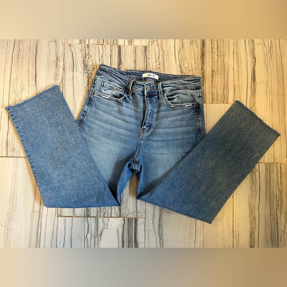 NWOT Buckle Willow & Root High Rise Cropped Stretch Jeans - Picture 6 of 16